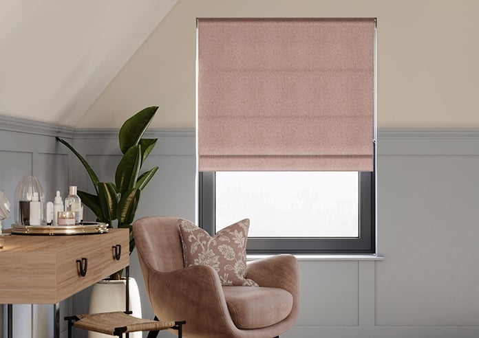 Wexley, Pink Bliss - Twist&Fit Roman Blind - Image 3